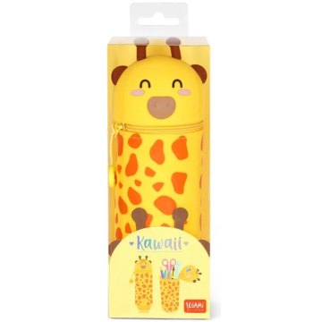 ASTUCCIO GIRAFFA Kawaii 2 in 1 in Silicone | Astuccio Legami