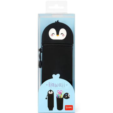 ASTUCCIO PINGUINO Kawaii 2 in 1 in Silicone | Astuccio Legami