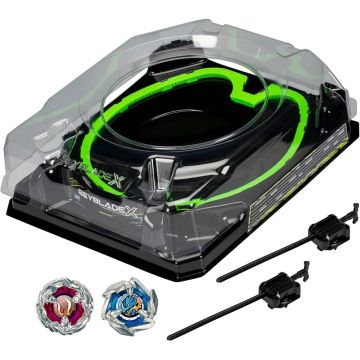 BEYBLADE X ARENA XTREME BATTLE SET Con 2 Trottole