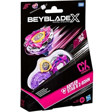 BEYBLADE X CX ANTLER STAG B 2-60HN TROTTOLA con Lanciatore