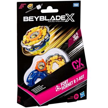 BEYBLADE X CX FORT HORNET R 7-60T TROTTOLA con Lanciatore