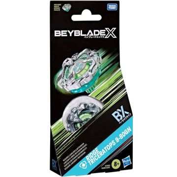 BEYBLADE X RIDGE TRICERATOPS 9-80GN TROTTOLA Senza Lanciatore