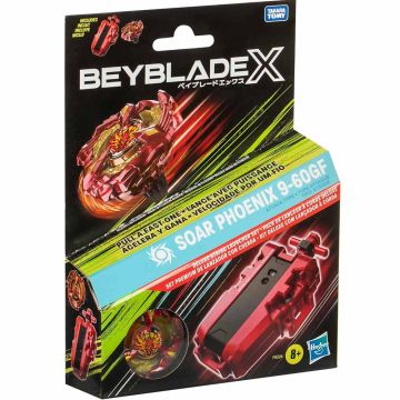 BEYBLADE X SOAR PHOENIX 9-60GF Con Lanciatore Deluxe