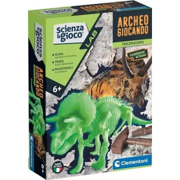 TRICERATOPO ARCHEOGIOCANDO | Clementoni Gioco Scientifico 6+