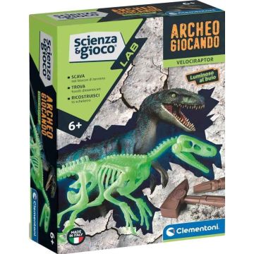 VELOCIRAPTOR ARCHEOGIOCANDO | Clementoni Gioco Scientifico 6+