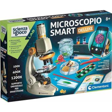 MICROSCOPIO SMART DELUXE | Clementoni Gioco Scientifico 8+