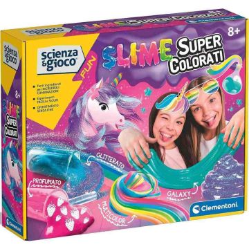 SLIME SUPER COLORATI | Clementoni Gioco Scientifico 8+