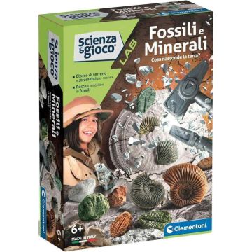 FOSSILI E MINERALI | Clementoni Gioco Scientifico 6+