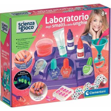 LABORATORIO DI SMALTI E UNGHIE | Clementoni Gioco Scientifico 8+