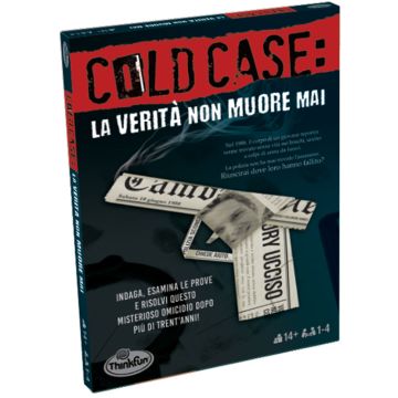 COLD CASE 1 La verità non muore mai Gioco da Tavolo 14+
