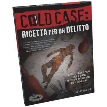 COLD CASE 2 Ricetta per un delitto Gioco da Tavolo 14+