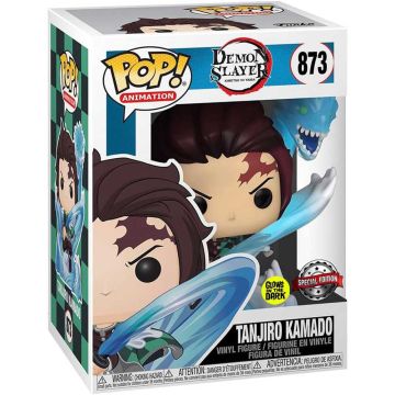 FUNKO POP ANIME Demon Slayer 873 Tanjiro Kamado 9cm TEST CAMBIO NOME
