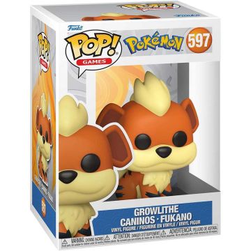 FUNKO POP POKEMON 597 Growlithe 9cm