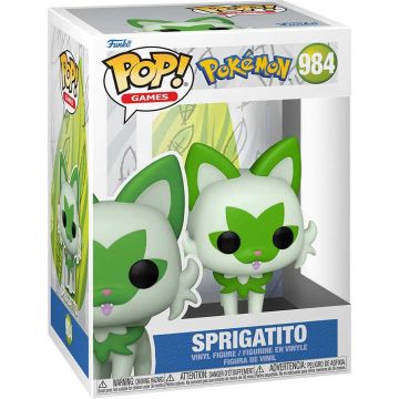 FUNKO POP POKEMON 984 Sprigatito 9cm