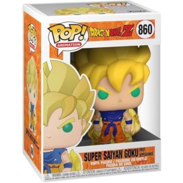 FUNKO POP ANIME Dragon Ball Z 860 Super Saiyan Goku First Appearance 9cm