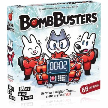 BOMB BUSTERS Gioco da Tavolo 12+ | 2-5g | 30'