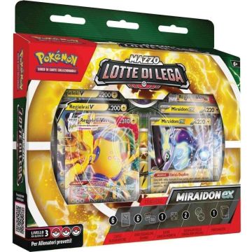 Pokémon MAZZO LOTTE DI LEGA Regieleki VMAX Miraidon EX | Pokémon Gioco di Carte