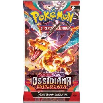 Pokémon BUSTINA Carte Ossidiana Infuocata | Pokémon Gioco di Carte