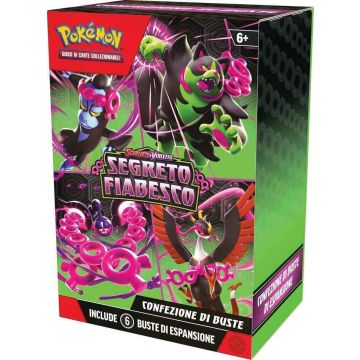 Pokémon BOX BUNDLE da 6 Bustine Segreto Fiabesco | Pokémon Gioco di Carte