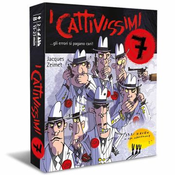 I CATTIVISSIMI 7 Gioco da Tavolo 8+ | 2-6g | 15-25'