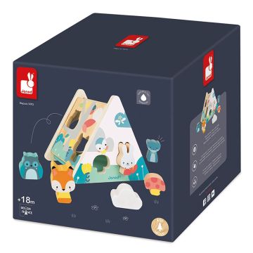 JANOD OP Pure - Boite A Formes | Gioco in Legno 18m+