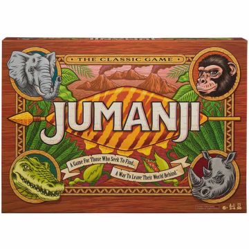 JUMANJI Il Gioco da Tavolo in Legno 6+