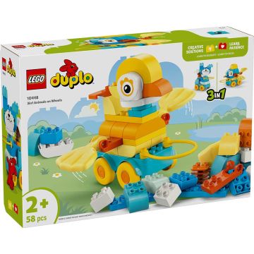 LEGO DUPLO 10448 Animali su ruote 3 in 1 | LEGO DUPLO 2+