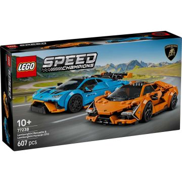 LEGO Speed Champions 77238 Lamborghini Revuelto e Huracán STO | LEGO Speed Champions 10+ 