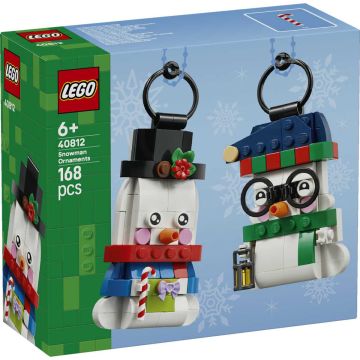 LEGO 40812 Pupazzi di neve ornamentali 168pz | LEGO NATALE 6+