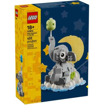 LEGO 40814 OCCASIONI 18+ Elefantino tra le stelle 402pz
