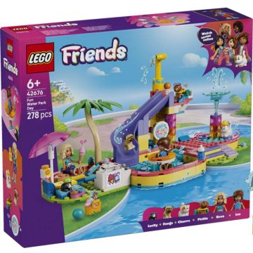 LEGO 42676 Divertente giornata al parco acquatico 278pz | LEGO FRIENDS 6+