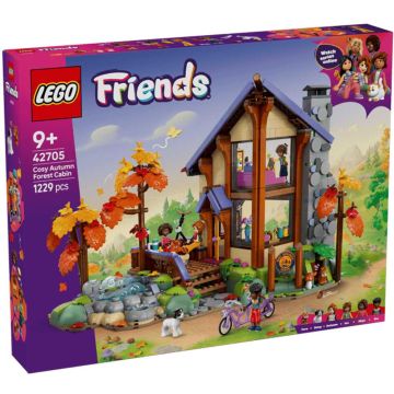 LEGO 42705 Baita nella foresta autunnale 1229pz | LEGO FRIENDS 9+