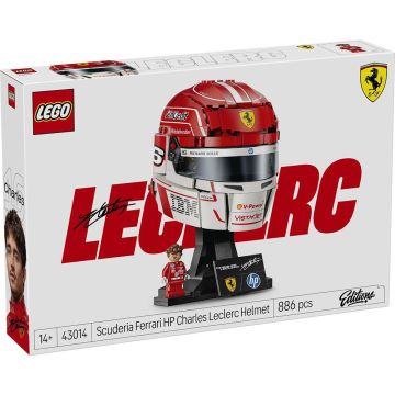 LEGO 43014 Casco di Charles Leclerc Scuderia Ferrari