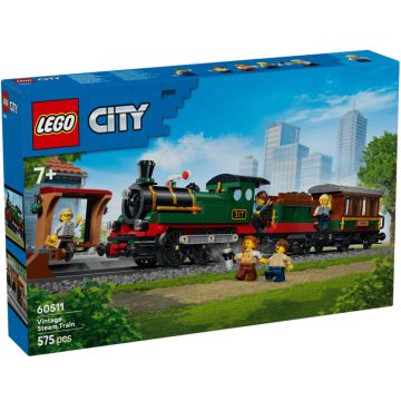 LEGO 60511 Treno a vapore vintage 575pz | LEGO CITY 7+