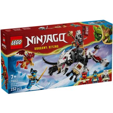 LEGO 71863 Zilvar e Grimtak la Bestia Drago 232pz | LEGO NINJAGO 7+