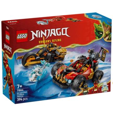 LEGO 71864 Veicoli combinanti di Kai e Cole 394pz | LEGO NINJAGO 7+