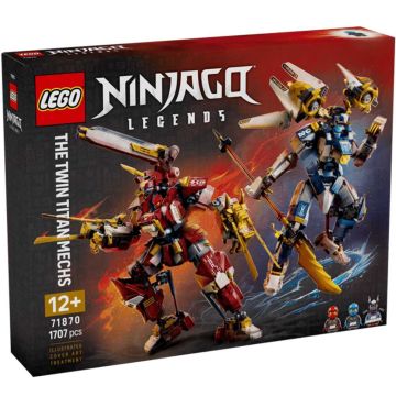 LEGO 71870 Mech Titanici Gemelli 1707pz | LEGO NINJAGO 12+