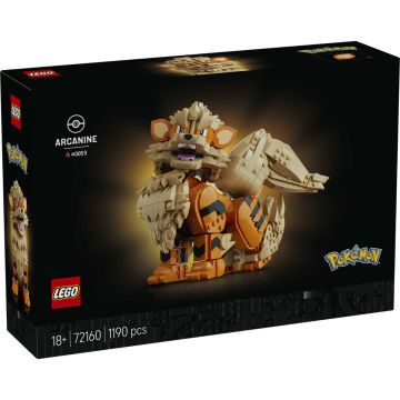 LEGO 72160 Arcanine 1190pz | LEGO Pokémon 18+