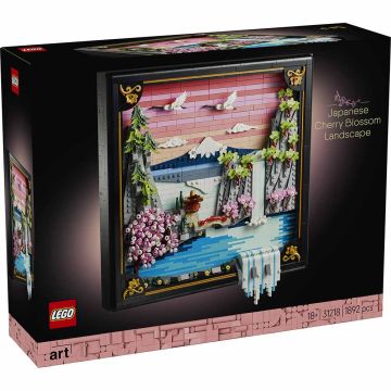 LEGO Adulti 31218 Paesaggio giapponese con ciliegi fioriti | LEGO Adulti 18+