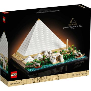 LEGO ARCHITECTURE 21058 La Grande Piramide di Giza | LEGO ARCHITECTURE 18+