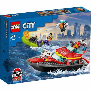LEGO CITY 60373 Barca di soccorso antincendio | LEGO CITY 5+