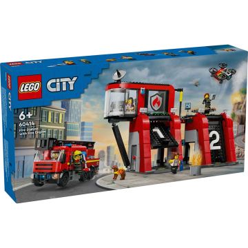 LEGO CITY 60414 Caserma dei pompieri e autopompa | LEGO CITY 6+