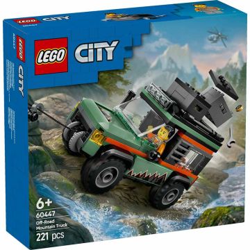 LEGO CITY 60447 Fuoristrada di montagna 4x4 | LEGO CITY 6+