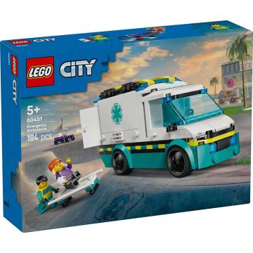 LEGO CITY 60451 Ambulanza di emergenza | LEGO CITY 5+