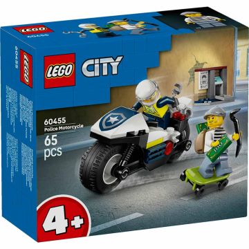 LEGO CITY 60455 Inseguimento della moto della Polizia | LEGO CITY 4+