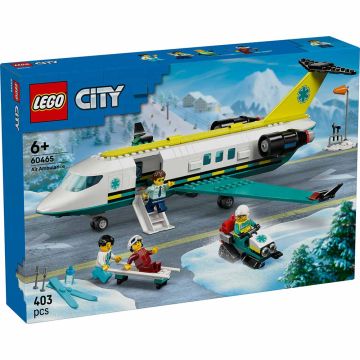 LEGO CITY 60465 Aereo ambulanza di emergenza | LEGO CITY 6+