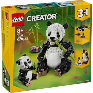 LEGO CREATOR 31165 Animali selvatici: famiglia di panda | LEGO CREATOR 8+