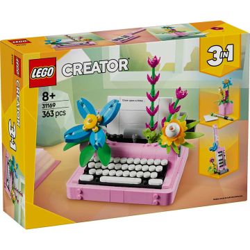 LEGO CREATOR 31169 Macchina da scrivere con fiori | LEGO CREATOR 8+