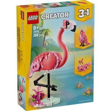 LEGO CREATOR 31170 Animali selvatici: fenicottero rosa | LEGO CREATOR 8+