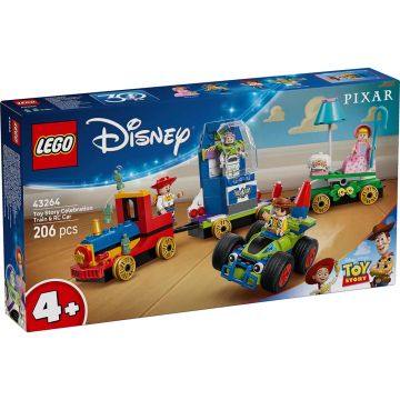LEGO DISNEY 43264 Toy Story: Treno e Auto RC celebrativi | LEGO DISNEY 4+